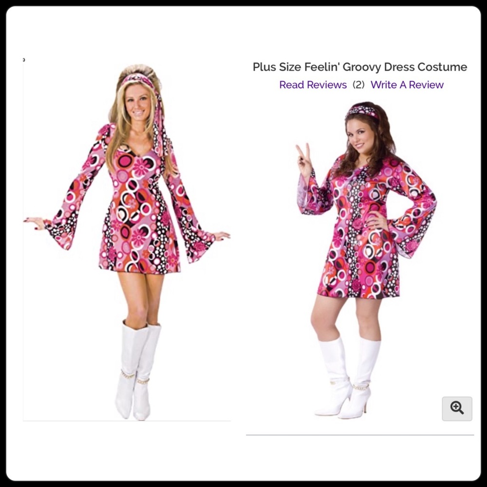 🌟🌟🌟Funworld Feelin Groovy plus size 16W-20W NWOT